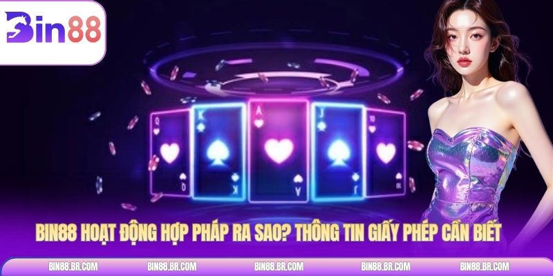 BIN88 hoạt động hợp pháp ra sao? Thông tin giấy phép cần biết