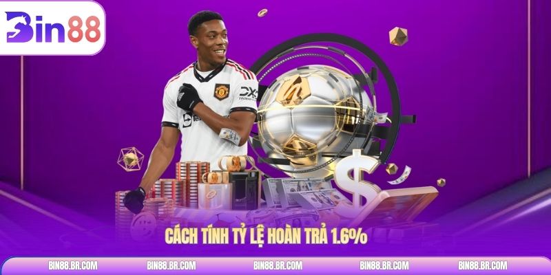 Cách tính tỷ lệ hoàn trả 1.6%