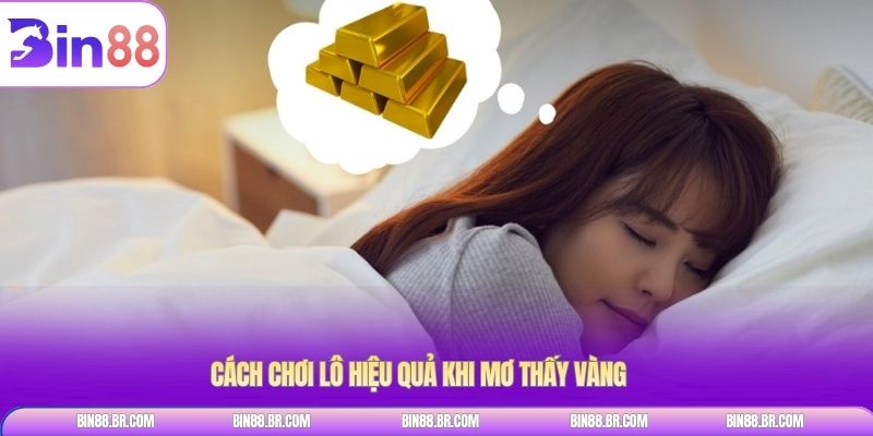 Cách chơi lô hiệu quả khi Mơ Thấy Vàng 