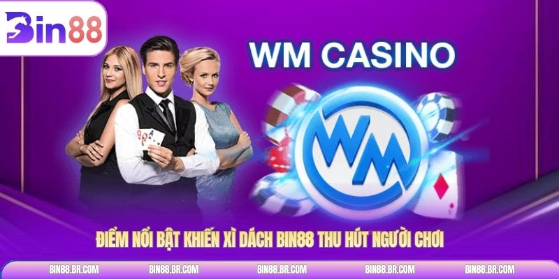 Kho game phong phú tại sảnh WM